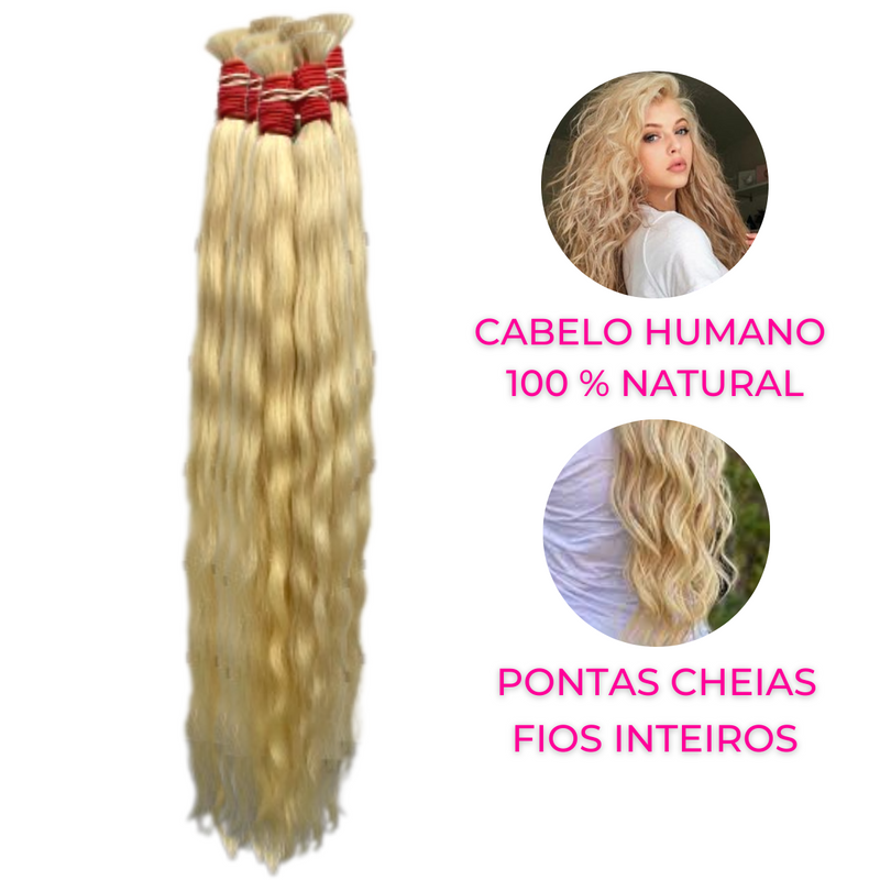 Cabelo humano Loiro Indiano